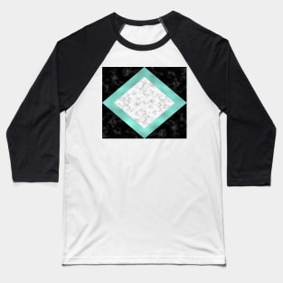 Mint marble Baseball T-Shirt